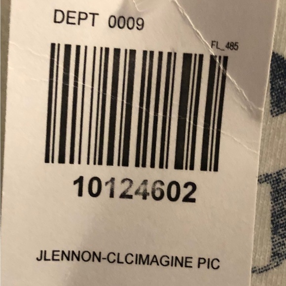 JOHN LENNON “IMAGINE” tshirt. New with tags, no smoke house. - Picture 5 of 5